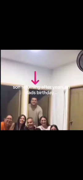 son returning after years on dad’s birthday #fyp #foryou #foryoupage #crying #reunion #birthdaypresent #respect #sad #viral #suprise 