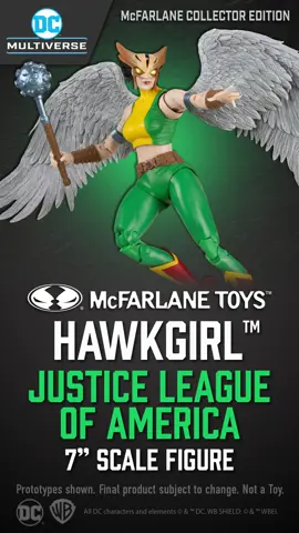 New DC Multiverse! McFarlane Collector Edition! Hawkgirl (Justice League of America) 7