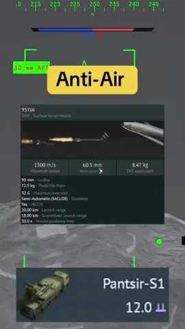 Pantsir-S1 Anti-Air WarThunder #war #thunder #warthunder #warthundertanks 