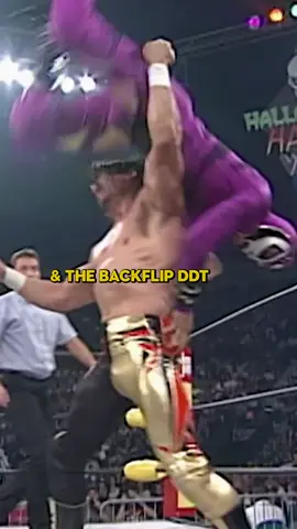 That backflip DDT turned into one of the most iconic moves in wrestling history! #WWE #wrestling #reymysterio