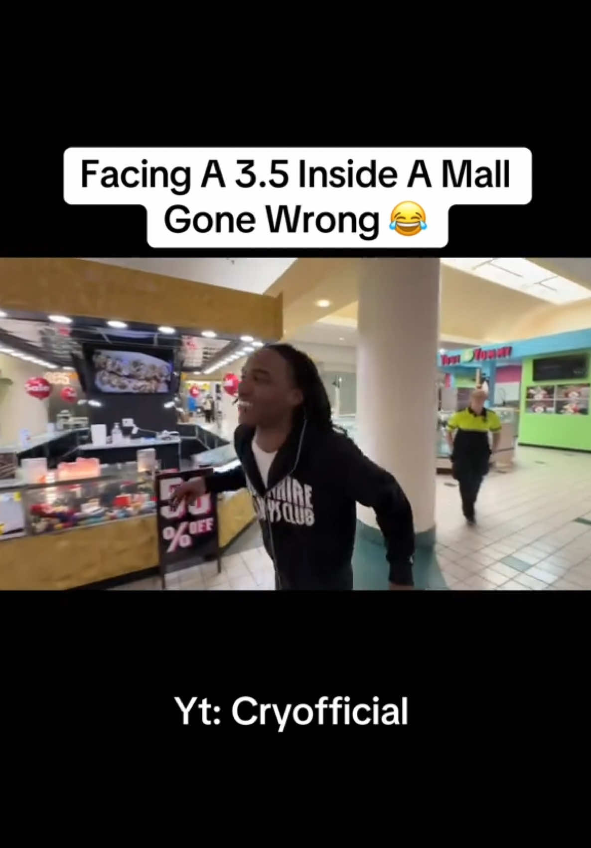 Facing An 3.5 In The Mall Gone Wrong 😂 New Video Out Now Link In Bio (Yt:Cryofficial ) ❤️ #viral #reels #youtube #xyzbca #trending #vlogs #viralvideo #funny #cryofficial 