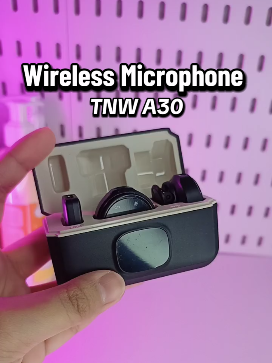 700+ pesos TNW A30 Dual Lapel Microphone . Wireless mic with noise reduction. Finally may restocked na 🥰 #tnw #tnwa30  #wirelessmicrophone #wirelessmic #microphone #duallapelmicrophone #tiktokaffiliate 