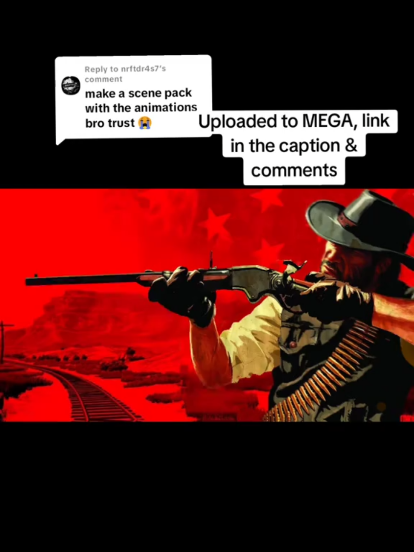 Replying to @nrftdr4s7 https://mega.nz/file/yHgD3KaS#Hnui -Zh7Feowg1JI0gvytG0i13CzHYQziX6JbGy4N4w (or just download this video) #johnmarston #rdr #reddeadredemption #animation 