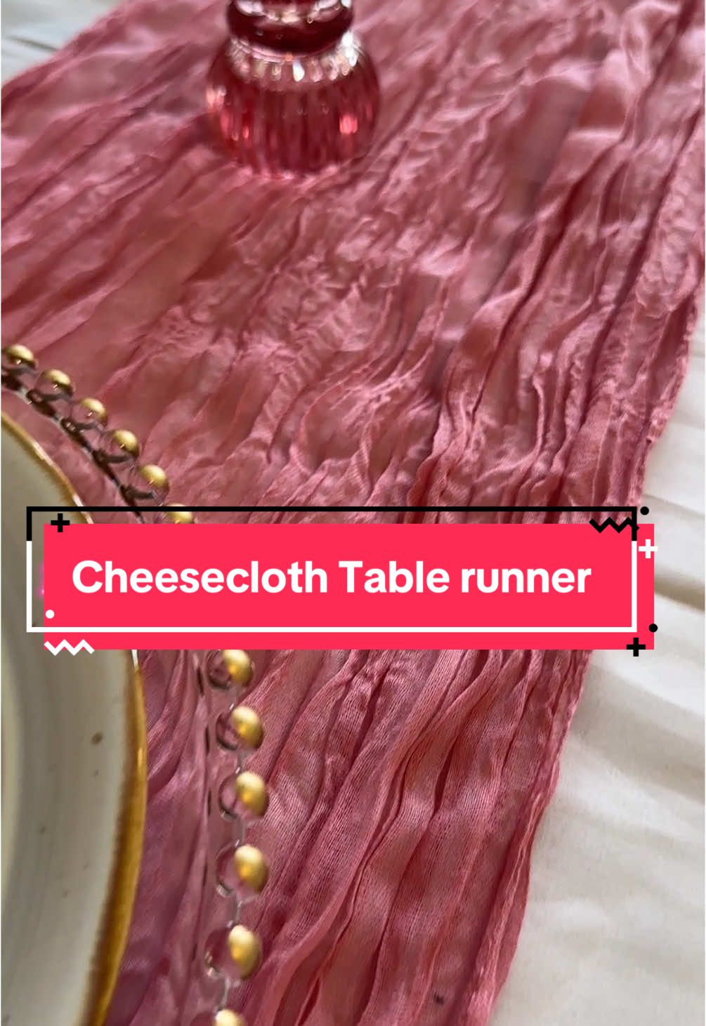 Cheesecloth table runner #tiktokshowcase #tiktokfinds #tiktokshopdeals #tiktokmademebuyit #tiktokshopfind #tiktokfinds #tiktokshopping #tiktokshop #tiktokbuy #tiktokbuys #ttshop #tiktokshopdeals #LearnOnTikTok #productmarketplace #springtok #creatorsearchinsights #tabletop #tablerunner #tablerunners #tablecloth #tablecenterpiece #tablecloths #cheesecloth #fy #fyp #fypシ #fypage #fypp #fyppp #fo #foryou #foryoupage #foryourpage #foruyou #foru #forupage #bridalshower #babyshower 