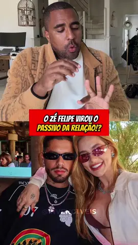 Ze Felipe era o passivo da relação? #raiamsantos #viral #virginia 