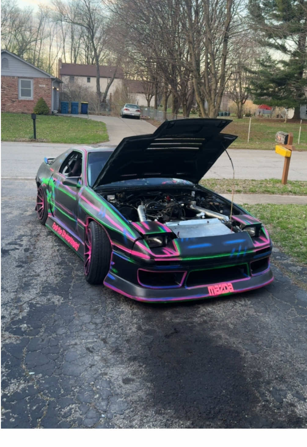 to the max  #fypシ #foryoupage #indiana #camaro #quietclub #rx7 #mazda #mazdarx7 #rotary #jdm #jdmcarsoftiktok #quiet 