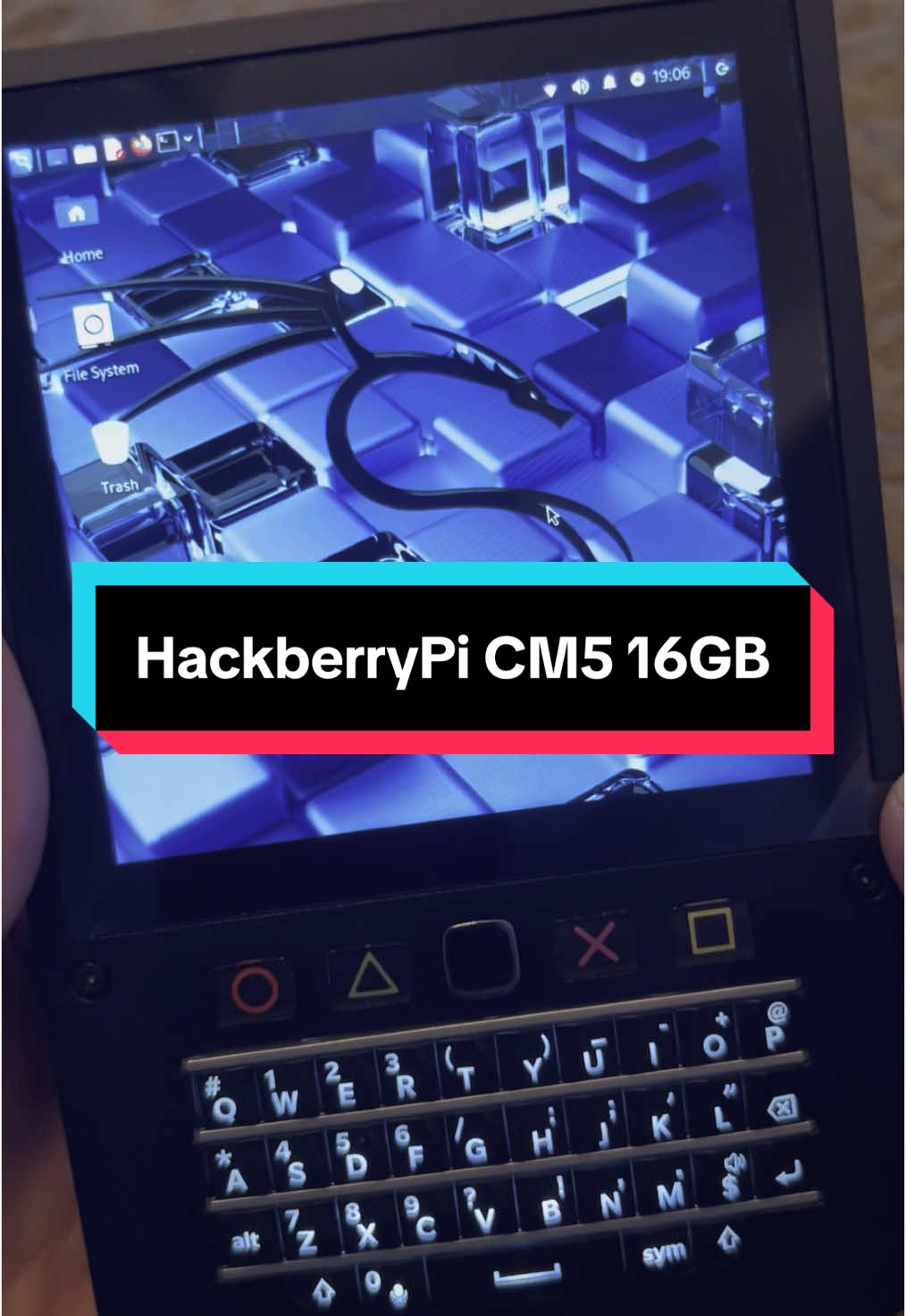 The #HackberryPi #CM5 project is a #raspberrypi #ComputeModule #SBC(single board computer) powered #handheld computer with reuse of original #keyboard from old #Blackberry phones. The goal of the project is to create a portable #linux powered computer that lets the user gain a deeper understanding of Linux and explore the architecture of #hardware, #software, and the Linux #kernel. Thank you to Zitao, the guy behind this portable dream. #kalilinux #raspbian #cybersecurity #pentesting #linuxlover 