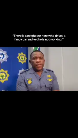 General Mkhwanazi inviting citizens to help him counter crime.