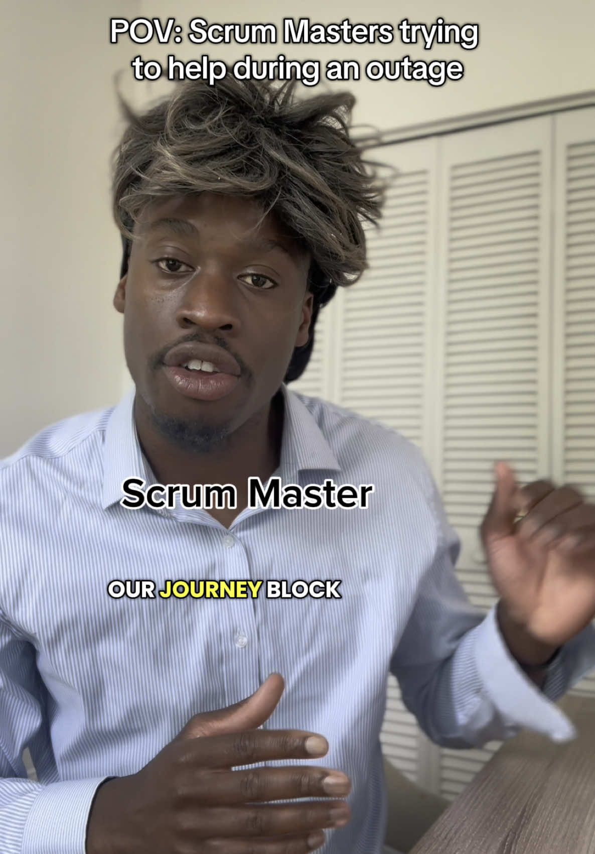 Sometimes Scurm Masters are the blockers.