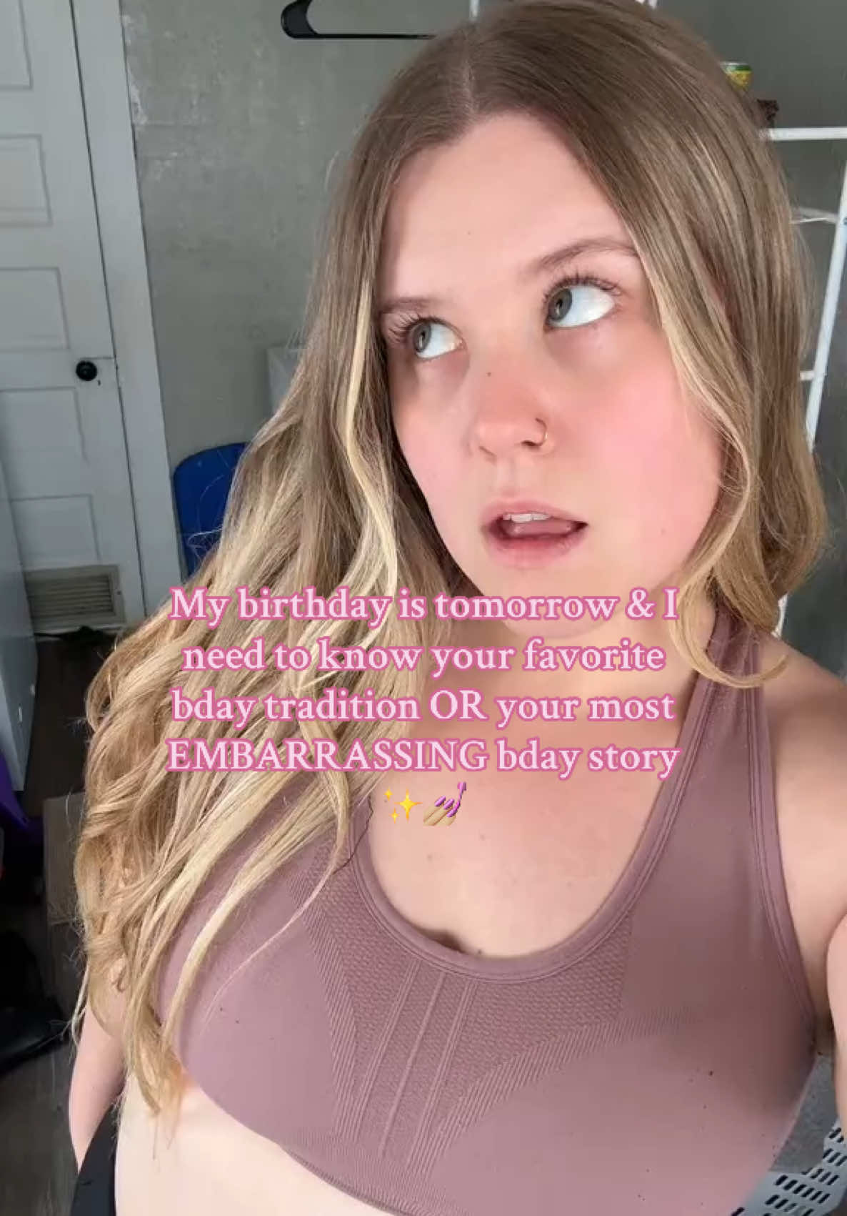 Pls lmk 😭 #midsizecontentcreator #weightlossjouney #birthday #birthdaynails #weightloss #midsizegymrat #nails 