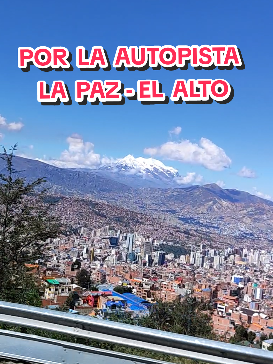 POR  LA  AUTOPISTA  LA  PAZ - EL ALTO 🇧🇴 #AutopistaLaPazElAlto #Bolivia #FYP #VistaIncreible #ParaTi #LaPaz #ElAlto #CiudadesEnAltura 