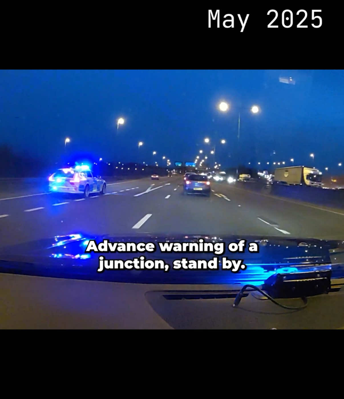 Watch as a disqualified driver who fled the scene of a collision in South Ockendon led police on a dangerous chase across Essex and Kent.  Despite multiple warnings to stop, the driver sped off putting lives at risk.  The driver - a 47 year-old man from Kent - admitted to seven offences and was jailed for 16 months and disqualified from driving for 44 months.  Full story on our website - link in bio.  #police #policechase #essexpolice #kentpolice 