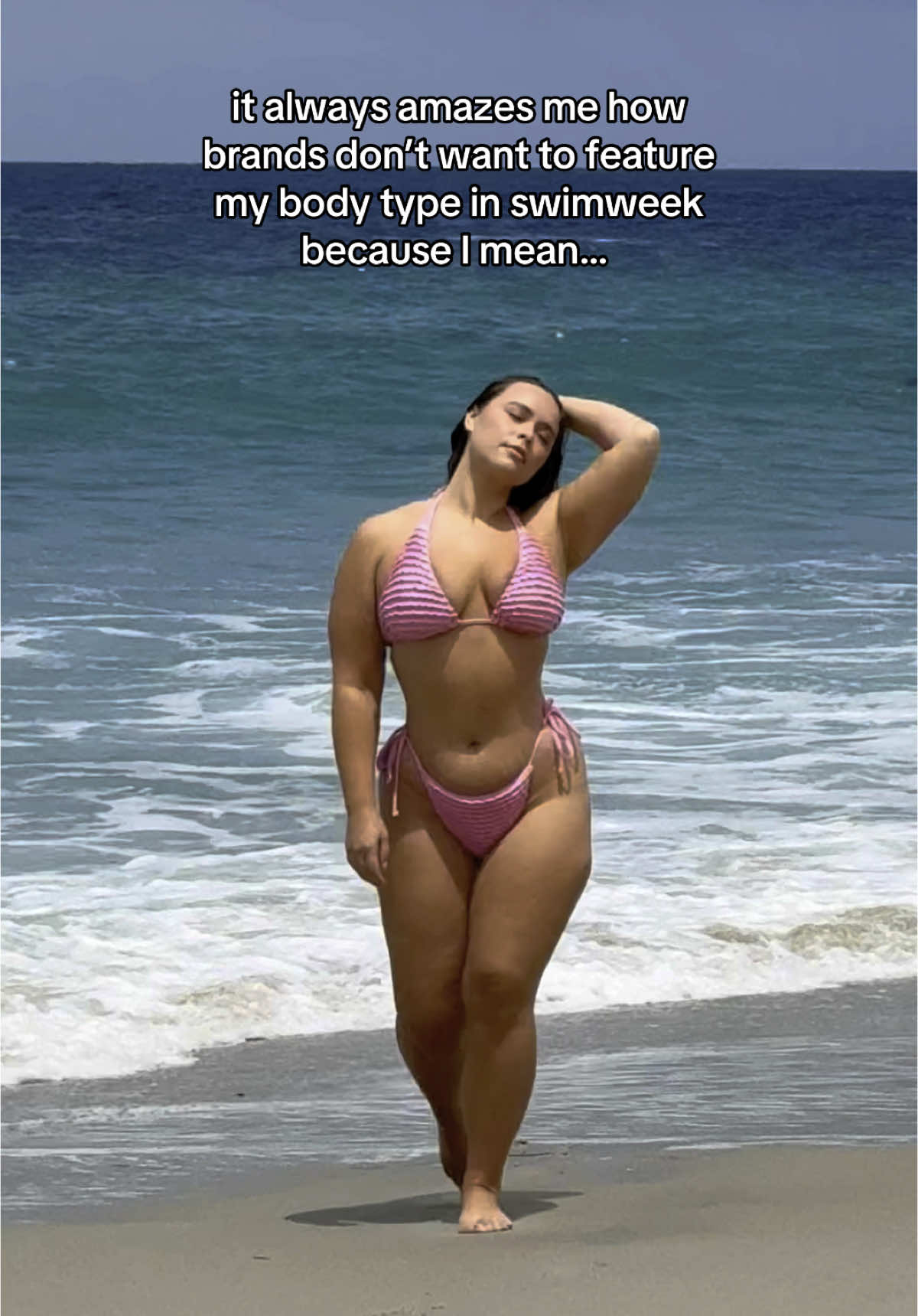 we need more curvy girls for swimweek #miamiswimweek #plussize #midsize #fyp #foryou 