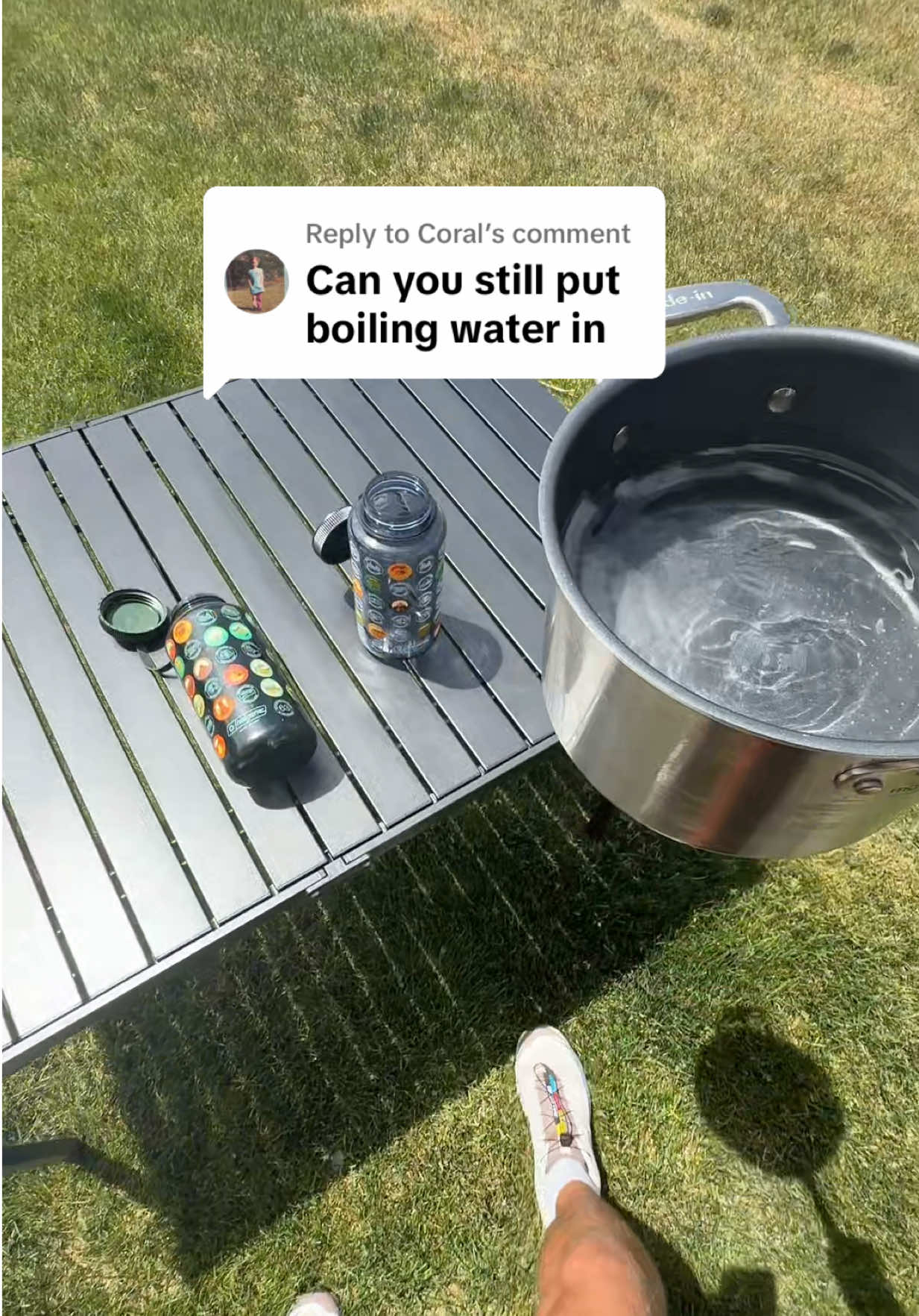 Replying to @Coral I’ve been wondering the same thing. Glad I got to test the stickers. 👍 #nationalparks #hikersoftiktok #outdoorlife #nationalparksusa #nationalparkgeek #durabilitytest 