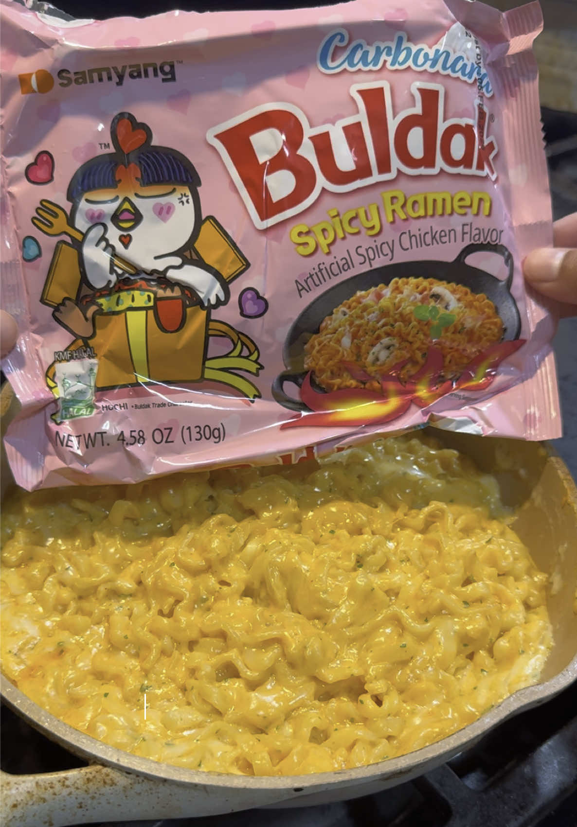 #buldak #buldakcarbonara 