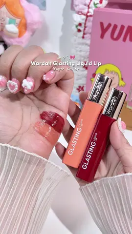 Best ombre Lips super cakep 💓✨ #wardahglastinglip #wardahbeauty #liquidlipwardah #fyp #fypage #fypシ゚ #bestombrelips 