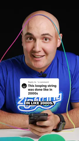Replying to @￶ ￶ Many people confuse ZipString with String Thing, a fun toy that was popular over 20 years ago. To clear up the confusion, we made this video to explain the differences. What makes ZipString truly unique is that its string actually flies — not just spins. Thanks to its ultra-light, fuzzy texture and high-speed motors, the string generates aerodynamic lift as it moves. The tiny fibers on the string create air resistance (or drag), which helps lift it into the air. If the string were smooth, it would simply droop — much like the String Thing does when lifted off a surface. ZipString is the worlds first handheld flying string shooter! #sharktank #SmallBusiness #toys 