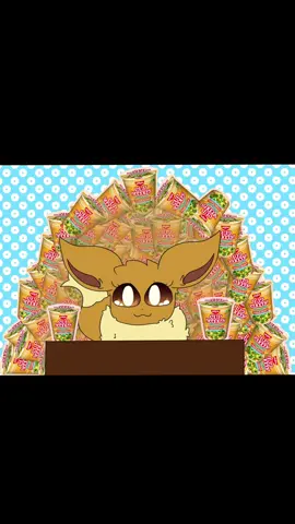 We can be bees. bees? Yes #eevee #pokemon #eeveelutionsquad #fyp #eating #funny #meme 