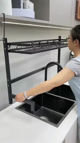 Escorredor Rack Organizador De Louça Suspenso Aço Inoxidável Pia …﻿﻿﻿﻿