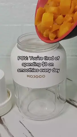 Smoothies Anywhere, Anytime 🍓 No more bulky blenders — this Mojoco portable blender lets you whip up smoothies wherever you go. It’s rechargeable, compact, and surprisingly powerful. Just blend and sip straight from the cup! #TikTokFinds #AmazonFinds #SummerFinds #FoodTikTok #SmoothieTikTok #BlenderTok #HealthySnacks #ViralProducts #SummerEssentials #KitchenHacks #PortableBlender #SmoothieRecipes #HealthyLifestyle #TikTokMadeMeBuyIt #SnackTok #OnTheGo #TikTokEats #TikTokMadeMeTryIt