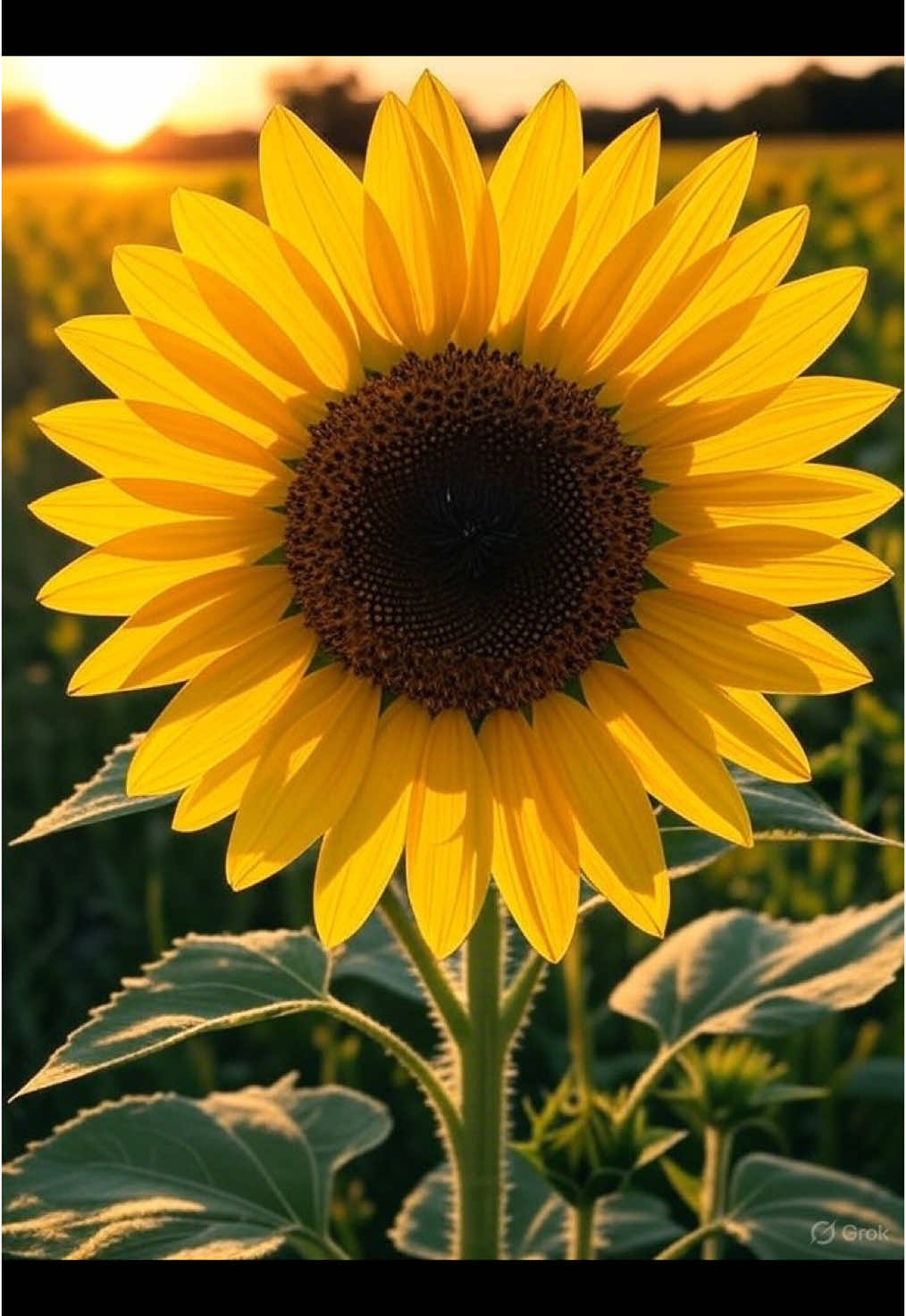 “Night and day you are the one” #sunflower #moon #sun 