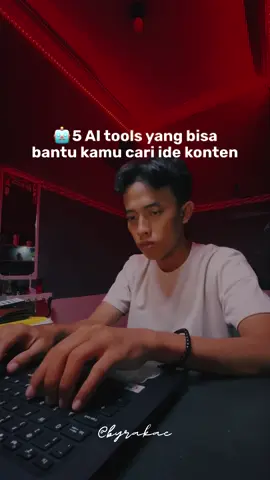 😵‍💫 Capek scroll sosmed nyari ide tapi ujung-ujungnya bingung mau posting apa? Sekarang bukan soal nggak ada ide, tapi belum tahu AI mana yang bisa bantu kamu! ✨ Berikut 5 tools sakti buat bantu kamu cari ide konten tiap hari: 1. ChatGPT (OpenAI) 🧠 Asisten ide 24 jam non-stop! 	• Bisa bantu brainstorm ide konten, skrip, hook, caption, dll. 	• ✍️ Contoh prompt: “Bikinin aku 10 ide Reels tentang hidup minimalis untuk mahasiswa.” 2. AnswerThePublic / KeywordTool.io 🔎 Cari tahu apa yang orang sering tanya di Google/YouTube 	• Cocok banget buat cari inspirasi konten dari real search! 	• 💬 Misal: cari “doa belum terkabul” → muncul banyak pertanyaan menarik untuk dibahas. 3. Copy.ai / Jasper 📝 Penulis konten otomatis 	• Bikin ide, hook, bahkan skrip panjang cuma dalam hitungan detik! 	• ⚡ Cepat & cocok buat kreator sibuk yang butuh bahan konten instan. 4. TikTok Creative Center 🔥 Sumber tren viral & iklan yang meledak! 	• Bisa lihat lagu, hashtag, dan konten yang sedang naik daun. 	• 🚀 Referensi bagus buat konten entertain, edukasi santai, atau promosi. 5. Notion AI 📚 Asisten konten + perencana strategis 	• Bantu nyusun kalender konten, to-do list, sampai skrip. 	• 📅 Ideal buat kreator yang mau konsisten dan rapi secara sistem. 👥 Tag temenmu yang lagi kebingungan cari ide konten. 💾 Save juga, karena suatu saat kamu pasti butuh list ini. 🔄 Share ke sesama kreator, biar nggak struggle sendirian. #AIkonten  #IdeKonten  #ContentCreatorTips  #KontenAI  #BelajarKonten  #KontenPemula  #ContentStrategi  #AItools  #ChatGPTIndonesia  #TikTokTips  #DigitalCreator  #PersonalBranding  #ScaleUpKonten  #BisnisKonten  #KreatorPemula  #TipsKonten  #EduKonten  #SocialMediaTips  #GrowWithAI