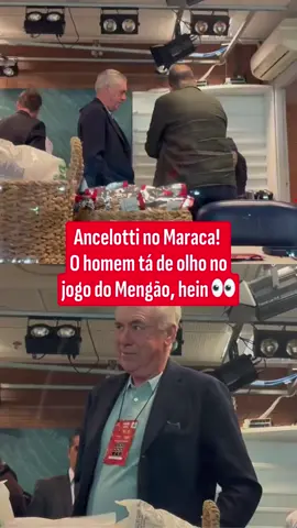 O técnico da seleção brasileira tá no Maracanã pra assistir ao jogo entre Flamengo e Deportivo Táchira, pela última rodada da fase de grupos da Libertadores. Foi dar uma conferida nos jogadores do Flamengo que ele convocou, né? 😅 🎥 Reprodução #UOLEsporte #UOL #Ancelotti #Maracanã #Futebol #Flamengo #DeportivoTáchira #TikTokEsportes #SportsNews