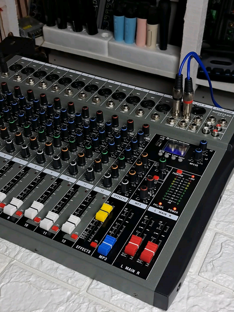 Mixer audio CT6,8,12 harga terjangkau efek vocal udah nyes#mixeraudio #promoguncang55 #cuantanpabatas #bisacod 