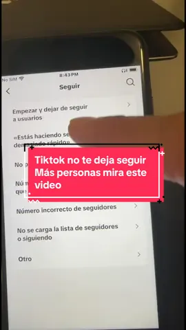 Qué hacer si tiktok ya no te deja seguir mas personas #tiktokviral #seguir #paratiiiiiiiiiiiiiiiiiiiiiiiiiiiiiii #fvp #creatorsearchinsights 