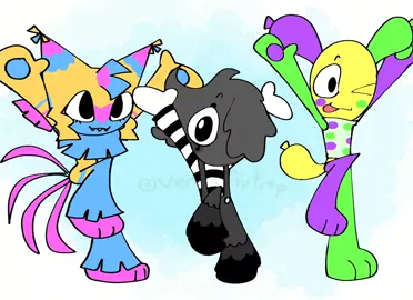 Sorry for not posting for like.. ages. lmfao also if your wondering about that yatta animation, I'm not finishing it because I switched my animation program, but I MIGHT remake it!!  #fyp #dandysworld #blot #yatta #looey #circus #art #animation . . . . . . . . . . . . Ronald McDonald insanity dandy's world circus trio blot Yatta looey
