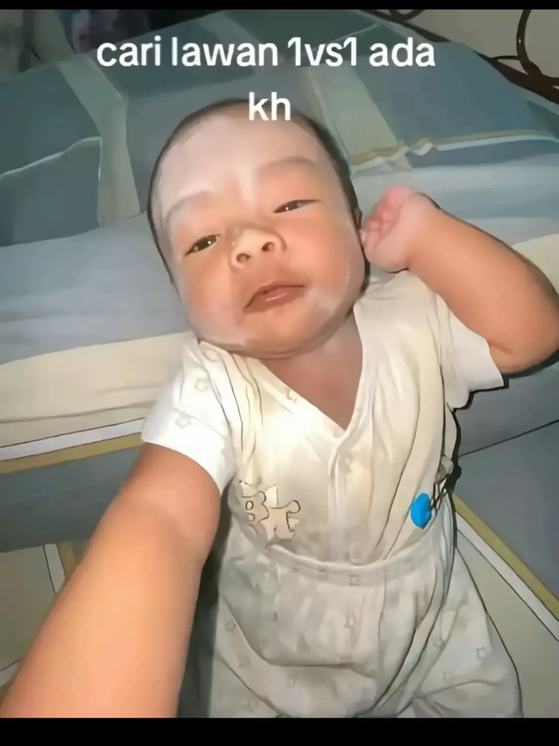 Tinju ku tidak mungkin meleset👊