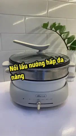 Mua 1 được 4, nồi lẩu nướng đa năng Bear  #bear #noilau#noilaunuong#noilaunuonghap#noilaubear#noilau3in1  