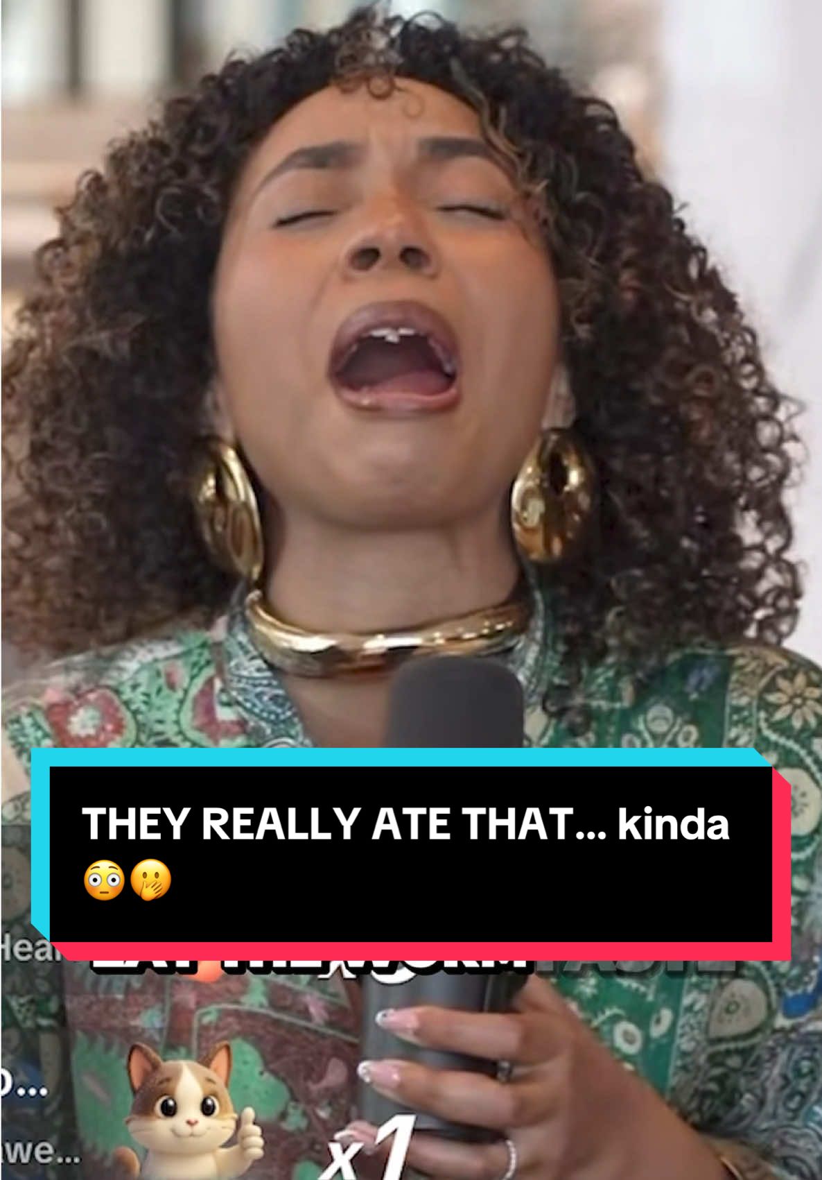 When they said protein… this ain’t what we meant 😭💪🏽 @EzeexNatalie Tag a friend who’d try this 🫢  #livestream #tastetest #podcastclips #podcast 
