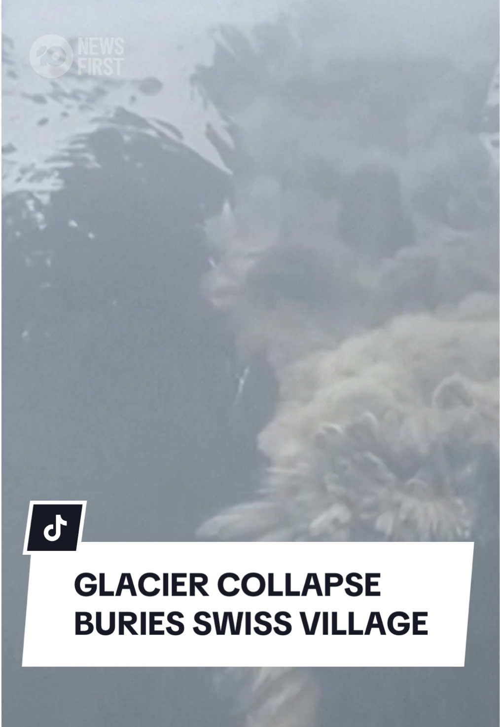 The terrifying moment a glacier partially collapsed sending debris into the Swiss village of Blatten has been captured on video. The section of the Birch Glacier collapsed on Wednesday afternoon, sending a cascade of ice, mud and rock into the Lötschental valley. It’s understood one person is missing and around 90 per cent of the town, which was evacuated earlier this month, has been destroyed by the landslide.  #10newsfirst #switzerland #swiss #landslide #glacier 