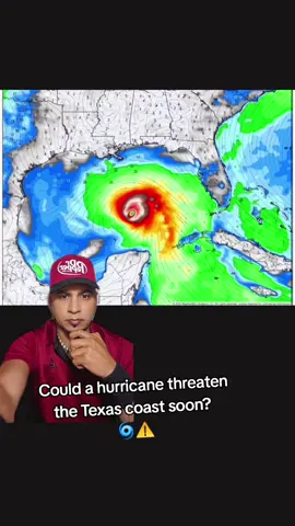 A hurricane to threaten the Texas coast? It's still to early to say.. but we need to watch! Stay weather alert! #foryou #foryoupage #weathertok #weatherreport #weather #hurricane #Andrea 