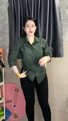 Sơ mi nam tay dài xinh sang lắm mấy anh màu rêu đá nè #xuhuớng #xuhuongtiktok 