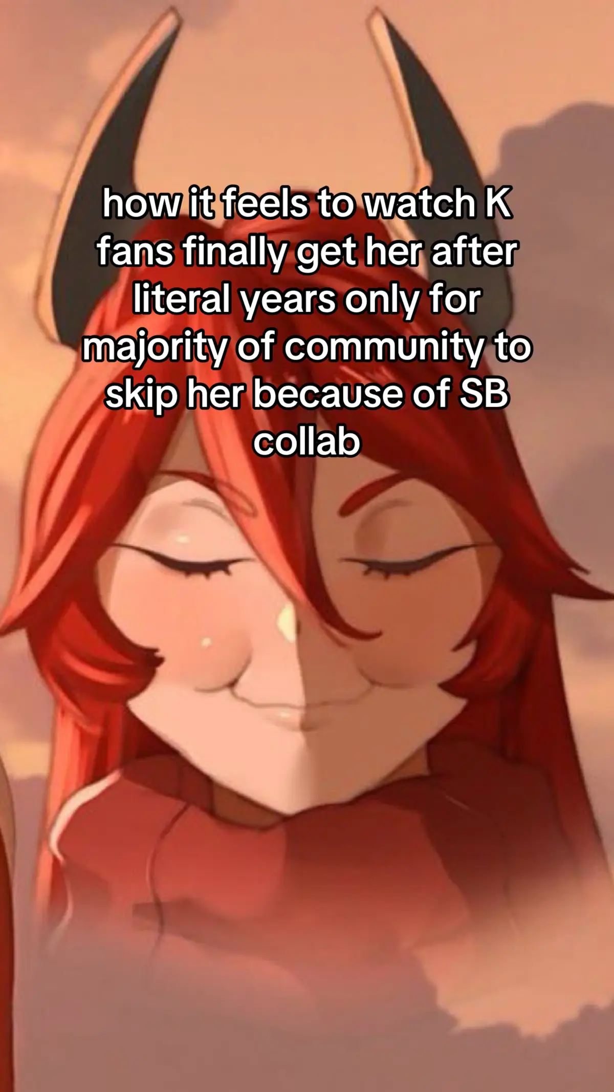 literal tears in my eyes man id genuinely jump if I was a K fan | #fyp #fypage #NIKKE #redhood #K 