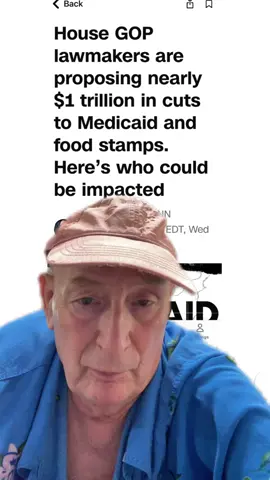 Trump’s bill cuts Medicaid to give tax cuts to the rich. #trump #medicaid #taxcuts 