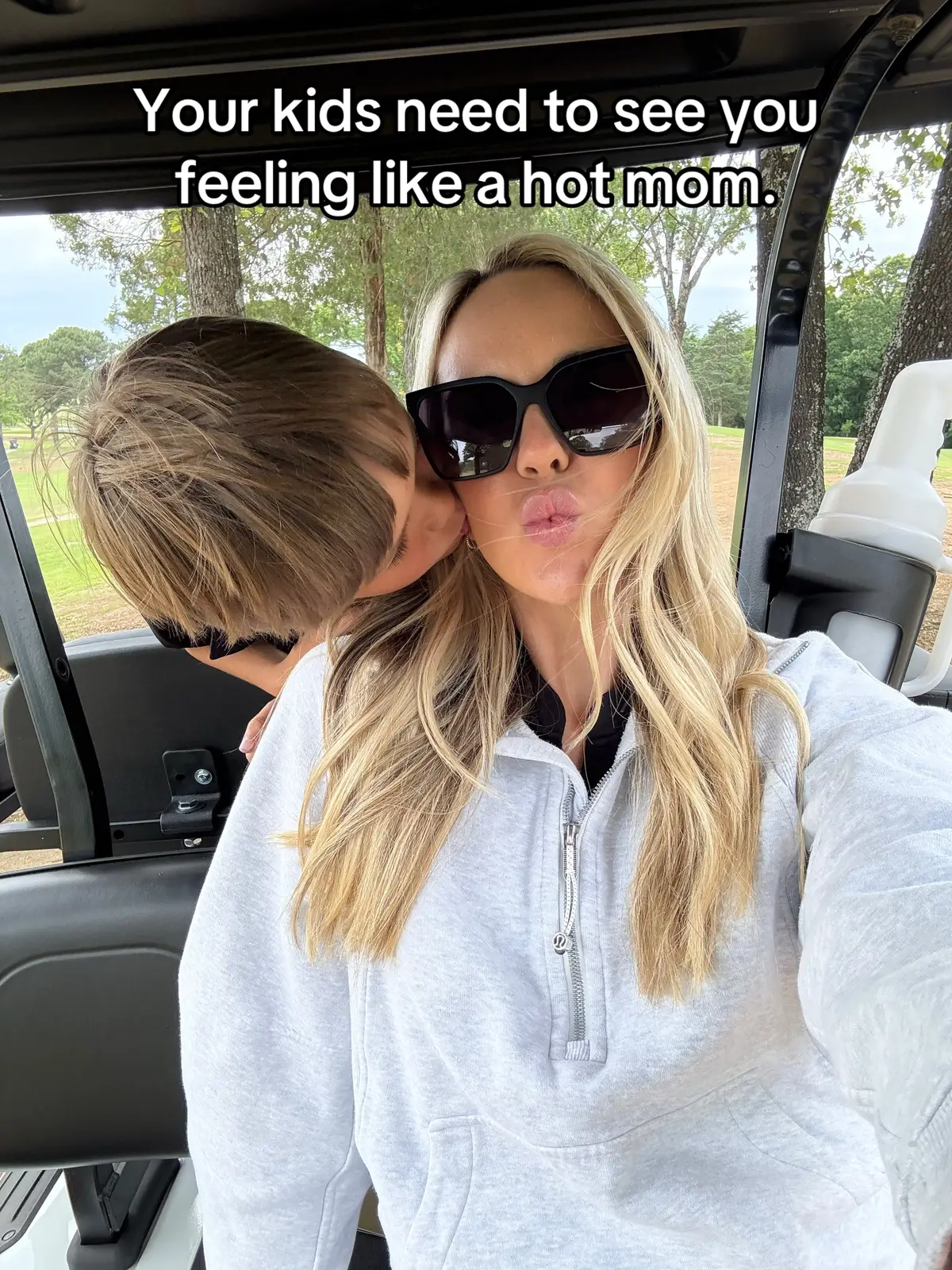 We’re always told to model the “right” behavior for our kids.  Be kind. Eat your veggies. Move your body. Speak politely.  We’re so focused on teaching them *how* to act and *what* to eat—  but we never talk about showing them how to feel.  Here’s the truth:  Your kids need to see you feeling like a hot mom.  Not just “present,” not just “nice,” but confident as hell in your own skin. Because you can preach self-love all day,  But if your kids only see you hiding from photos,  pulling at your clothes,  dodging mirrors,  talking down to yourself,  they learn that’s what “normal” looks like. Let’s stop pretending it’s just about being “healthy.”  Your confidence matters.  Your energy matters.  How you see yourself is how they’ll learn to see themselves.  Let them watch you feel good, take up space,  and own your hotness- because that’s how they learn to feel good about themselves too. Show them what it looks like to be proud, not apologetic.  That’s the legacy.