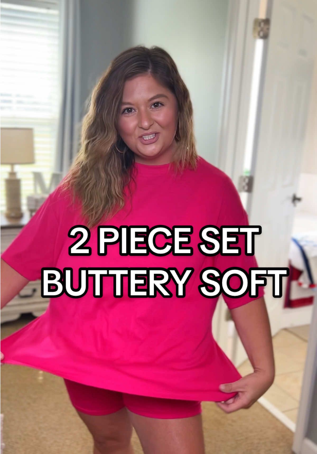 A set that’s cute for all body types. #shortset #two #piece #Summer #set #setforsummer #summeroutfit #outfitinspo #bikershortset #bikershorts #tiktokshopcreatorpicks #tiktokshopsummerturnup #dealsforyoudays #tiktokshopfathersday #tiktokshopfinds 