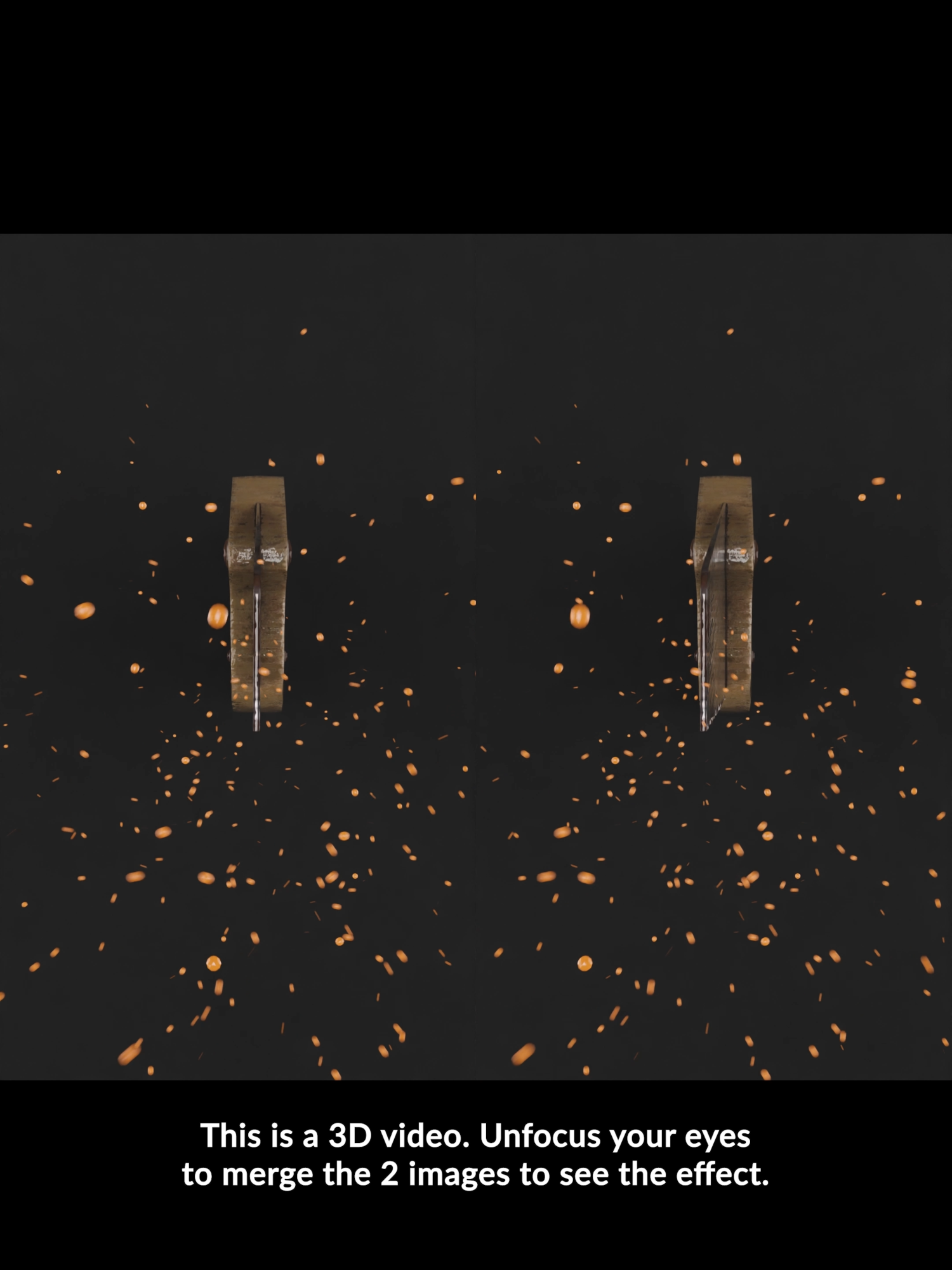 Hello!!!??? Can you see the 3D effect????? 👀😳 This is a parallel view stereoscopic 3D video. Focus your eyes past your screen to merge the Left and Right images. You will now see 3 images. The middle is in 3D. #3Danimation #stereoscopicvideo #MagicEye #3Dvideo