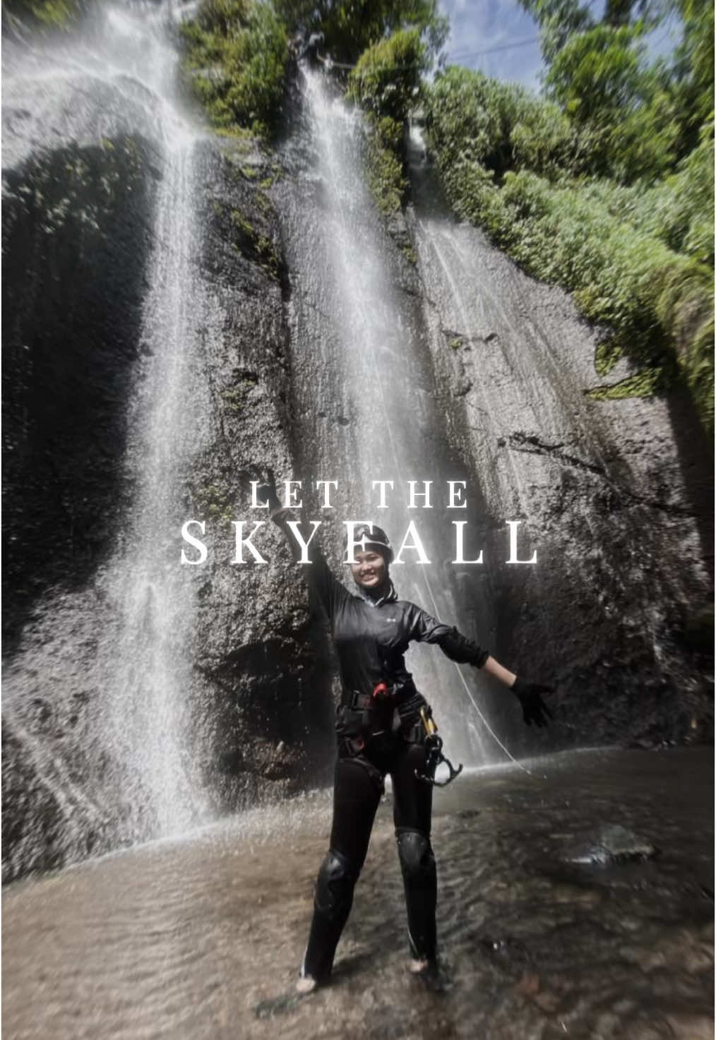 Seruu bgt😆 #canyoneering #canyoning #curugnangka #CapCut 