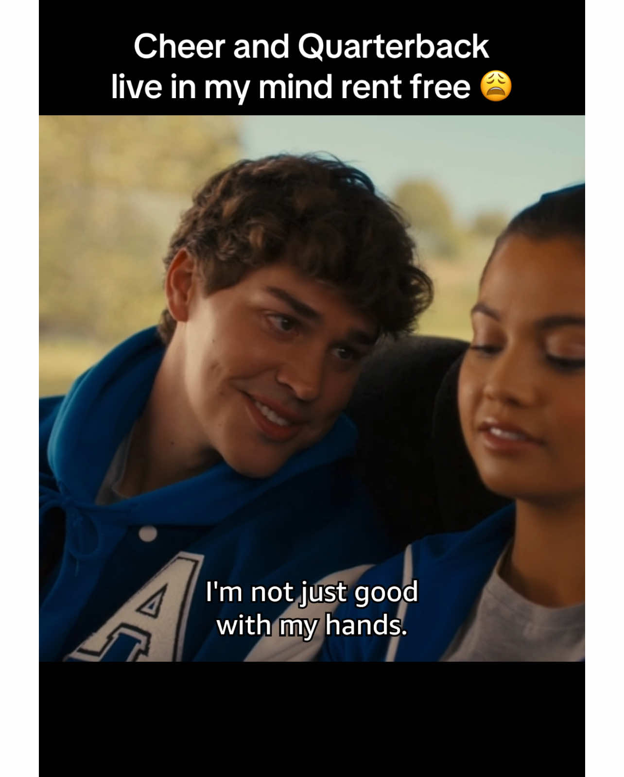 Drayton Lahey and Dallas Ryan had me giggling and kicking my feet! #NoahBeck #SienaAgudong #DallasBryan #DraytonLahey #NotMyNameQuarterback #SidelinedTheQBAndMe #Sidelined #QBAndMe @noah beck 