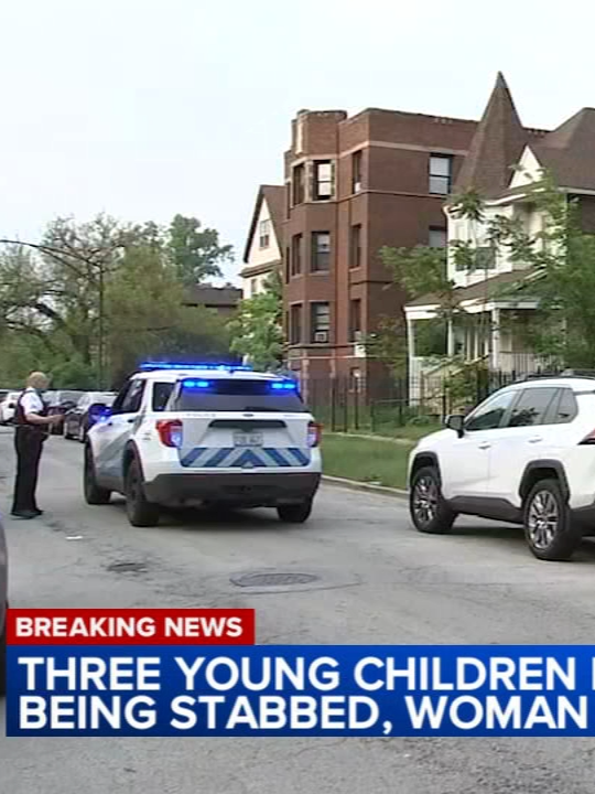 A woman was arrested after a 1-year-old girl and two boys, ages 3 and 5, were stabbed in their wrists and seriously injured Wednesday on the city's South Side, police said. #news #chicagonews #chicago