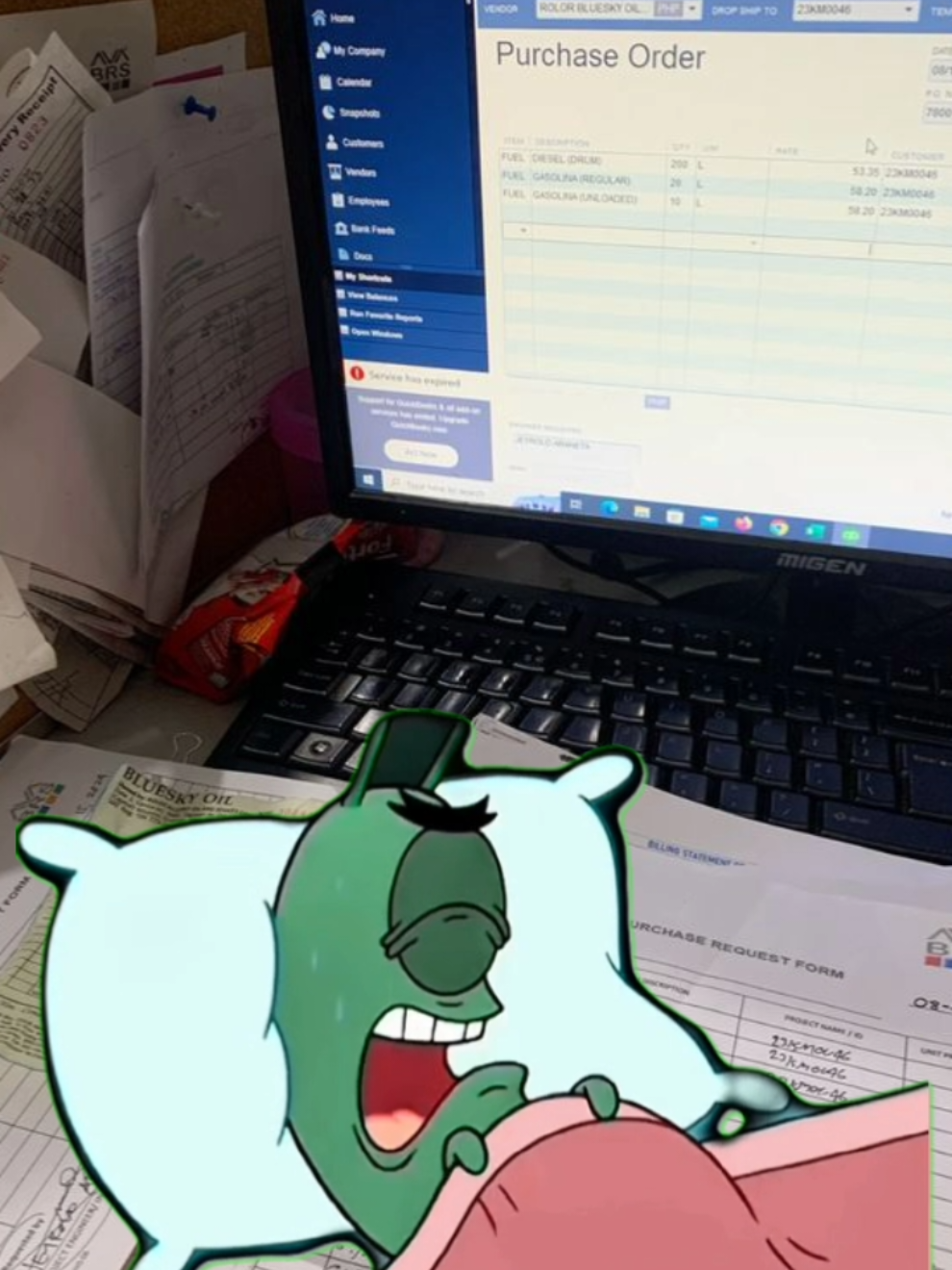 Pov Llevo 3 días sin dormir... Buscando S/ 0.36 en la conciliación bancaria. 🧾😢🧠 #memescontables #humorcontable 