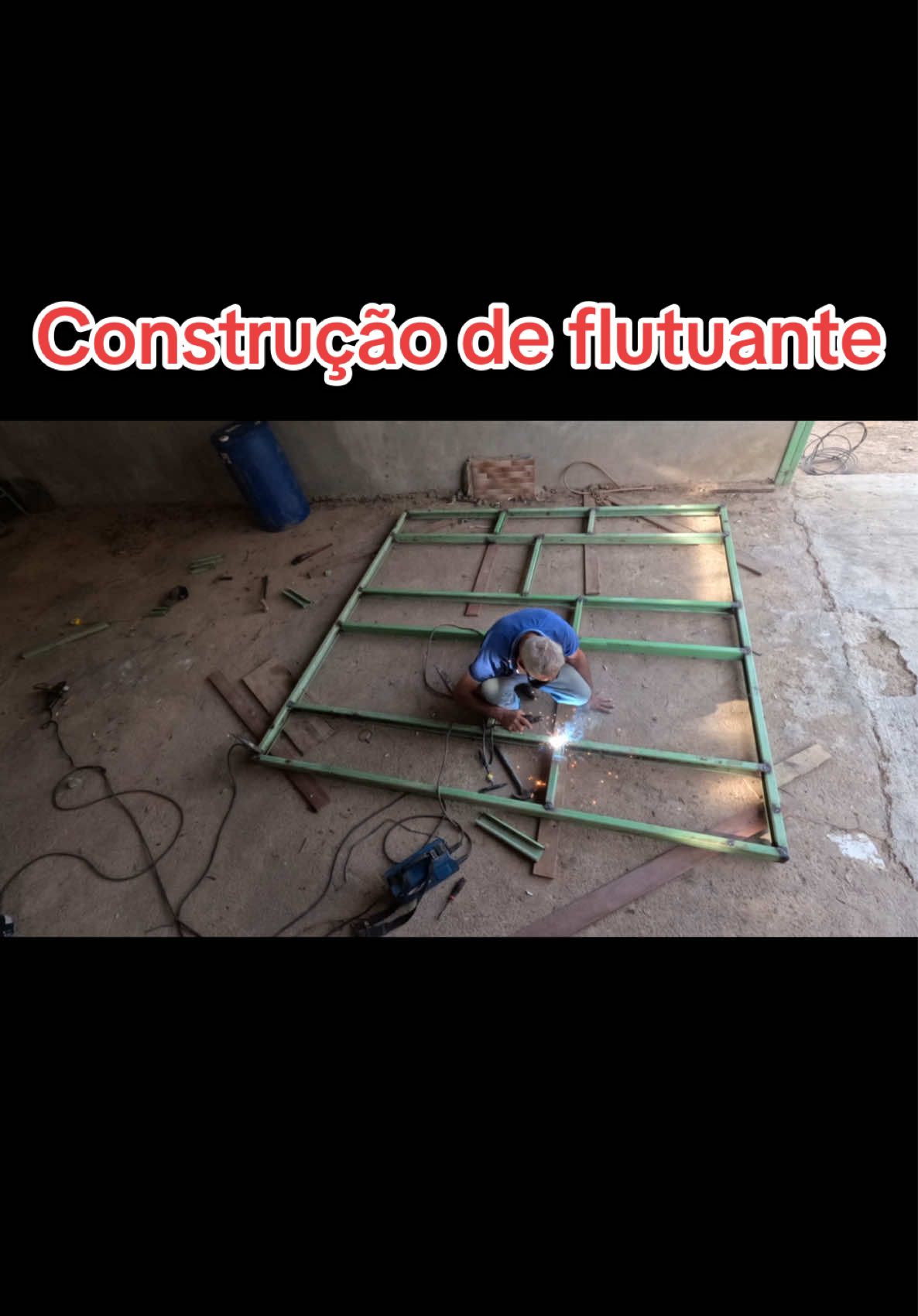 Construção de flutuante para pesca  #pesca #pescaria #peixe #flutuante #tablado #animals #tocantins #nature #natureza #paz #pazmental 