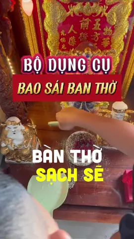 Dụng cụ bao sái bàn thờ #baosaibantho #nuoclaubantho #xongnhatayue 