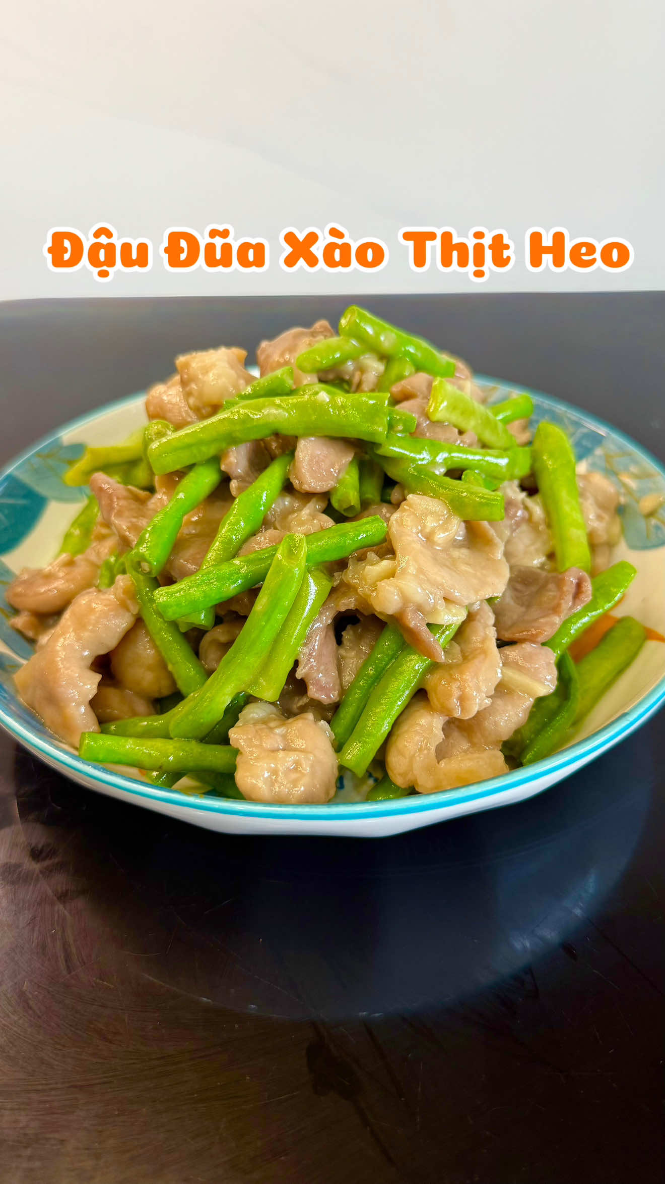 Đậu đũa xào thịt heo ngon không kém gì đậu que xào bò #diepthichnau888 #ancungtiktok #nauancungtiktok #xuhuong #fyp #LearnOnTikTok #dauduaxaothit 