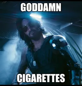 Johnny Silverhand Likes to Smoke… #cyberpunk #cdprojectred #cyberpunk2077 