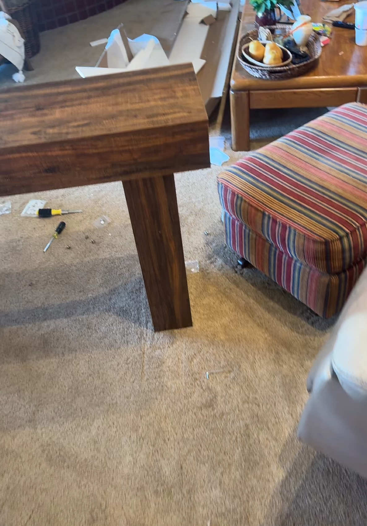 What do you think? This console table is a must have! #homedecor #decor #consoletable #table #fyp 